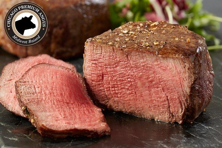 Chicago Steak Company Premium Angus Beef Filet Mignon