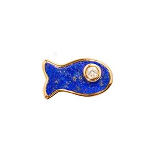 Fish Diamond Stud