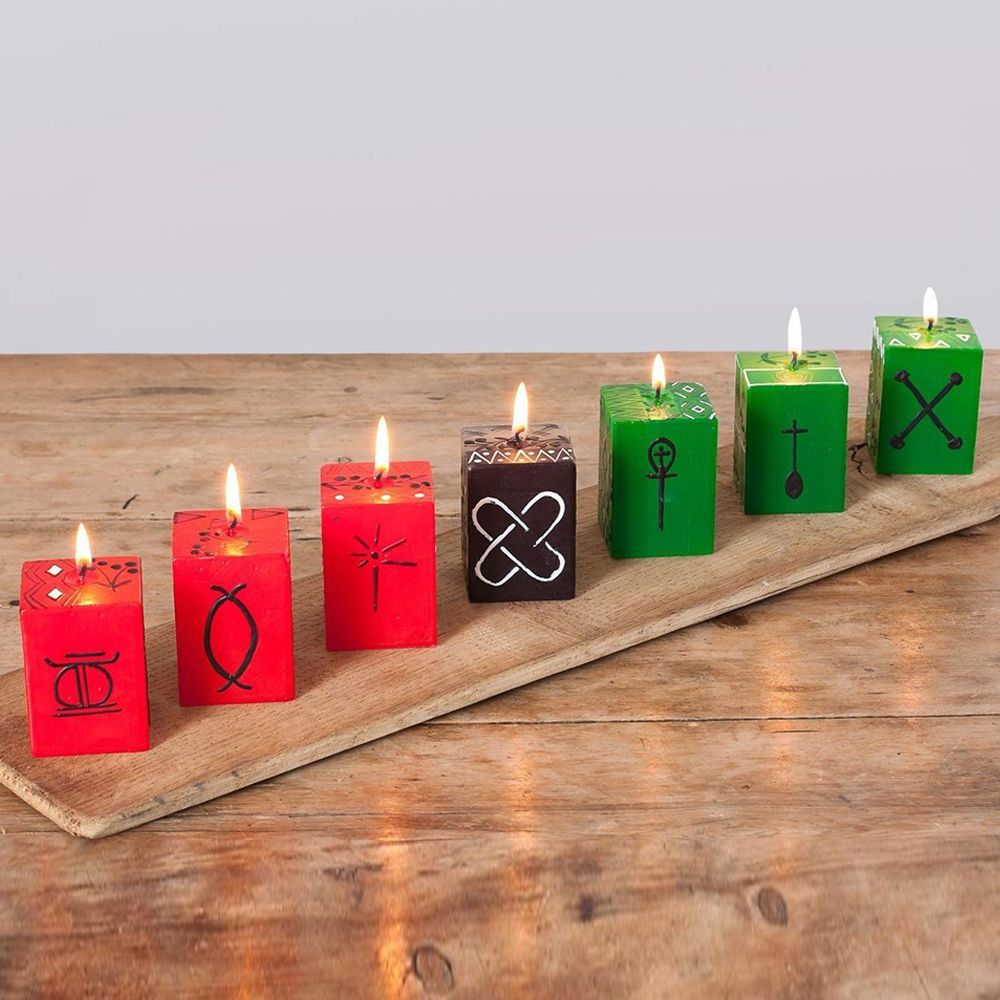 Kwanzaa Candle Set 