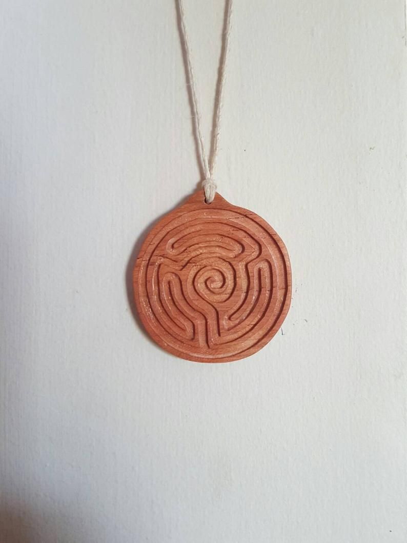 SensoryPlay Wooden Labyrinth Necklace