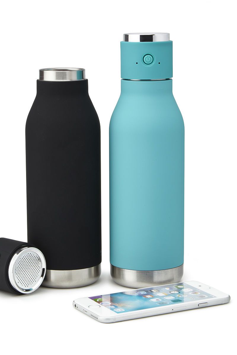 Bluetooth Speaker and Water Bottle