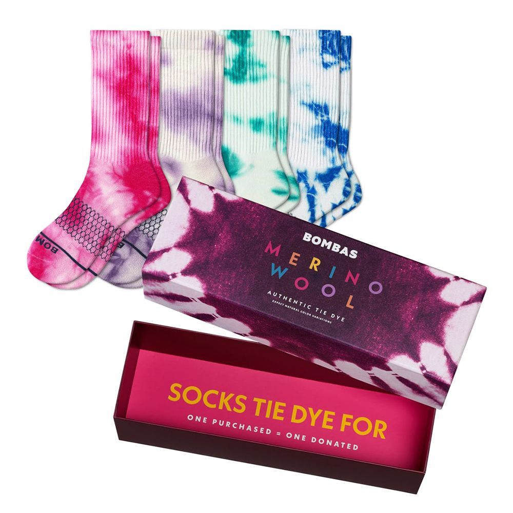 Women's Merino Tie Dye Gift Box