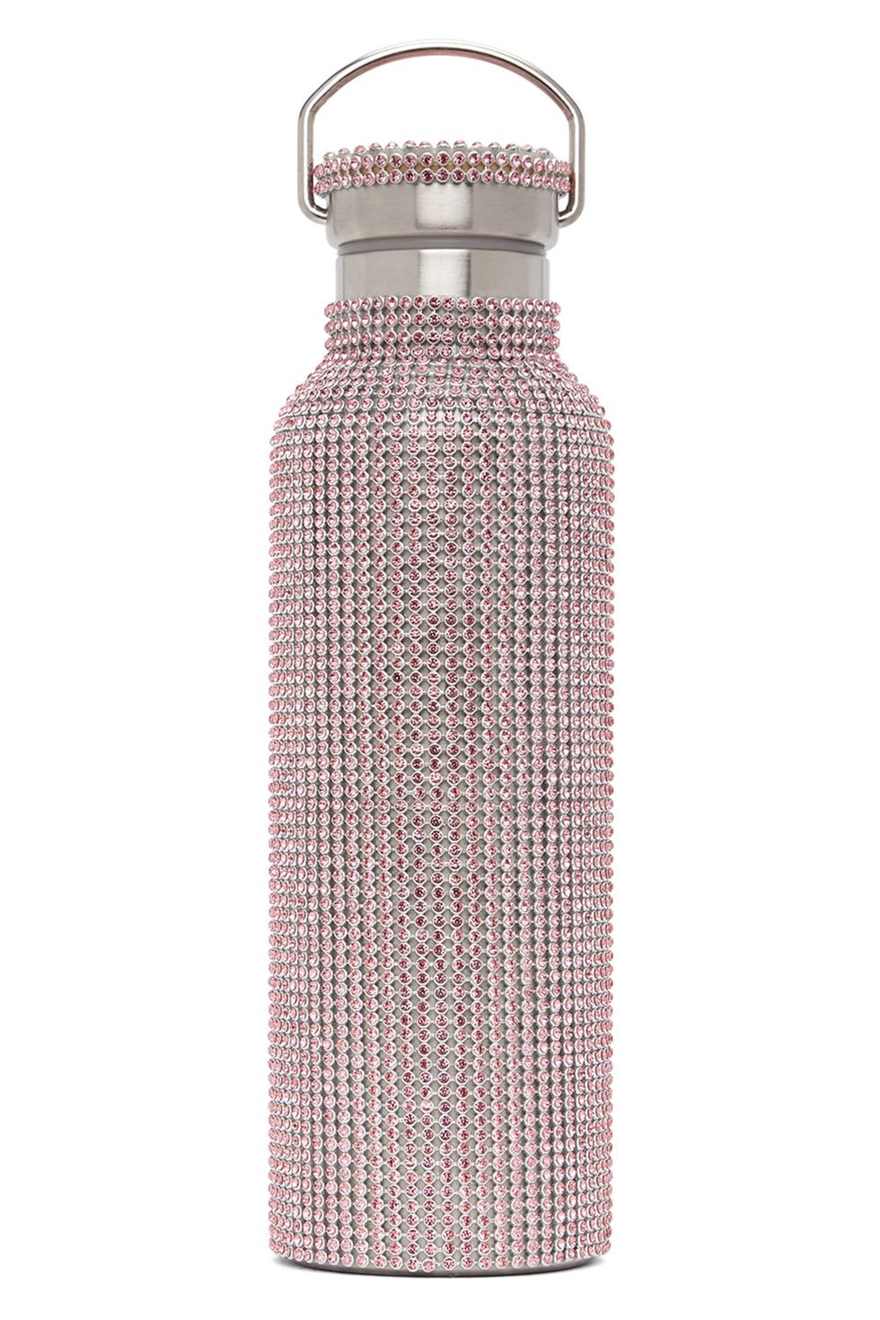 Pink Rhinestone Water Bottle