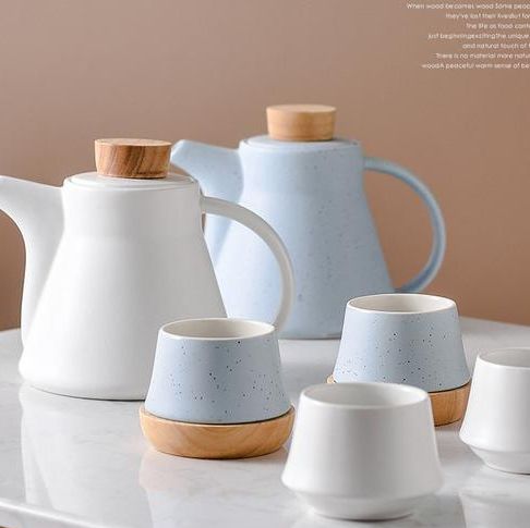 Bloomingflowertea Porcelain Ceramic Tea Set 