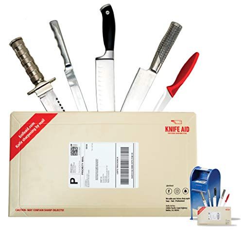 Mail-in Knife Sharpening Package