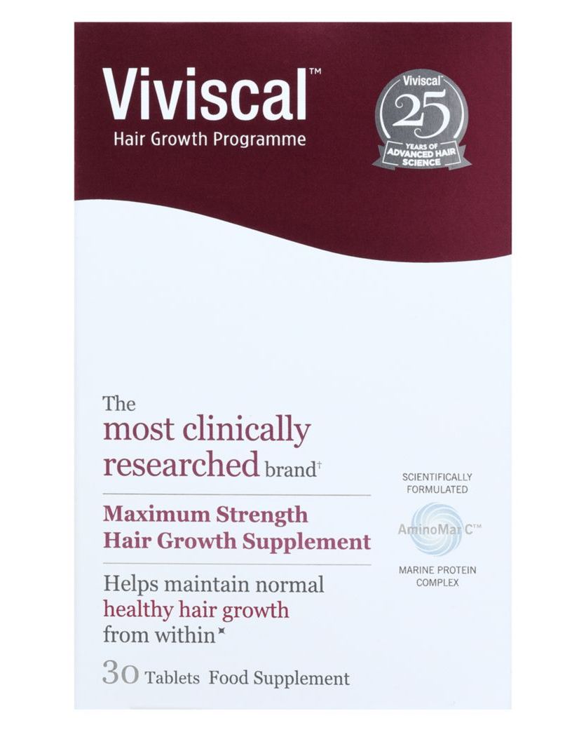 The supplement boost: Viviscal Maximum Strength Hair Growth Supplement 