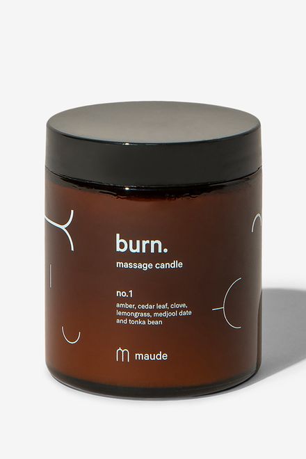Body Massage Oil Burn Candle
