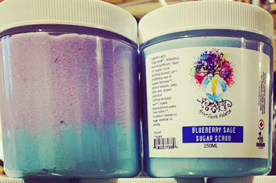 Blueberry Sage Sugar Scrub