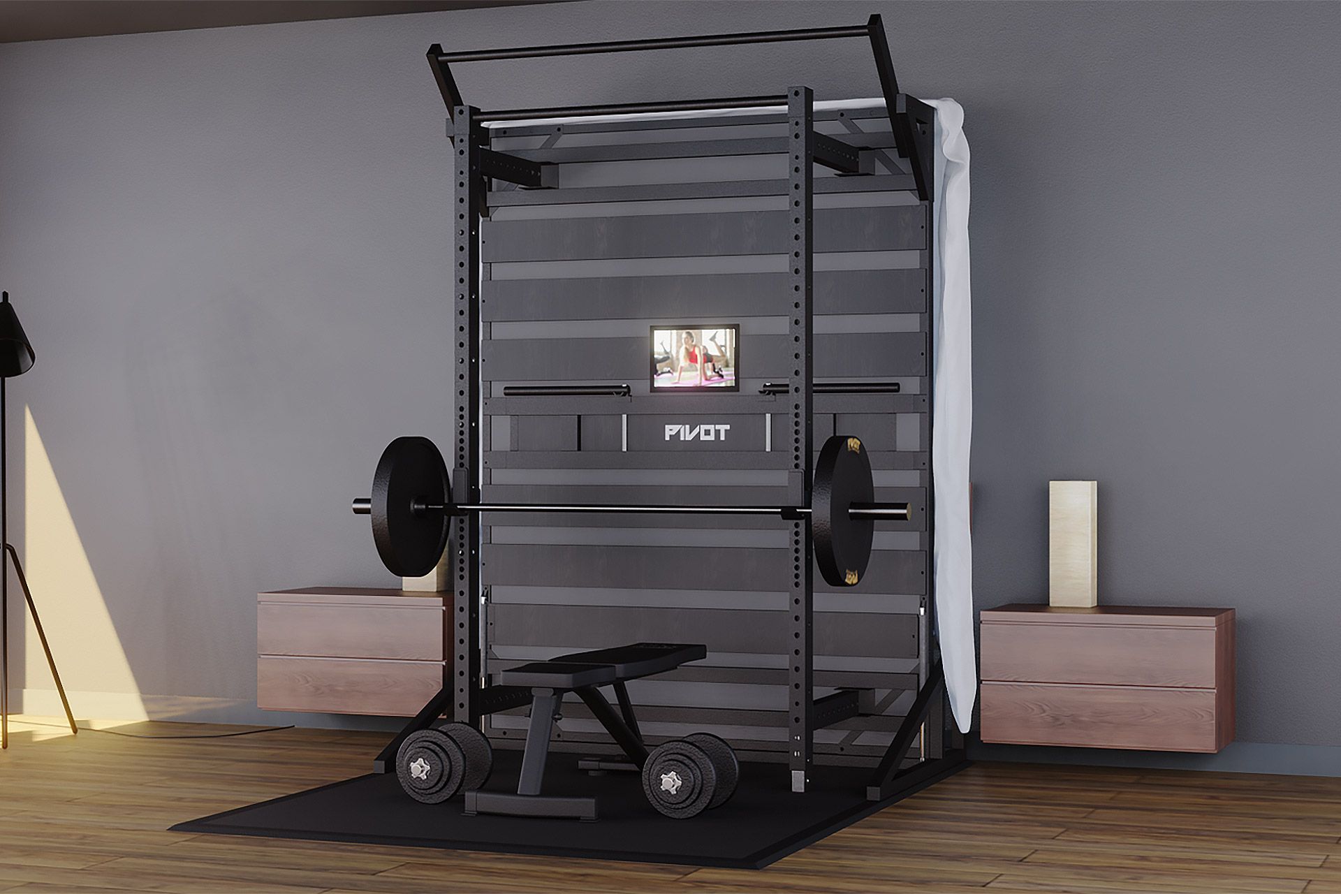 Bed squat rack sale