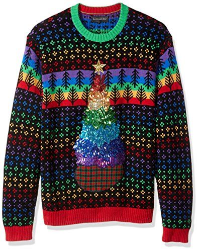 Rainbow Christmas Sweater