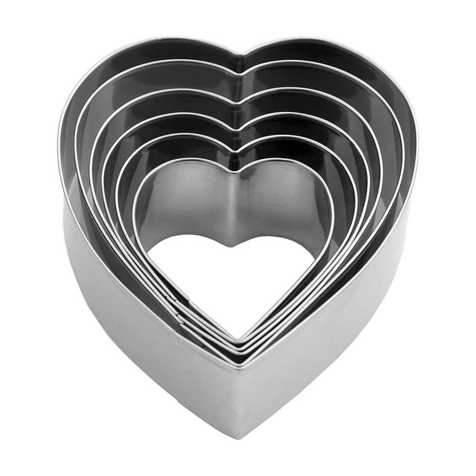 Heart-Shaped Cookie Cutters