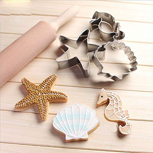 Sea Cookie Cutter Set, 9-Piece