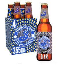 Brooklyn Special Effects Alcohol Free Lager 4X355ml