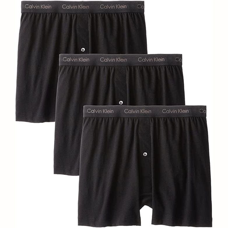 Men's Cotton Classics Multipack Knit Boxers (3 Pack)