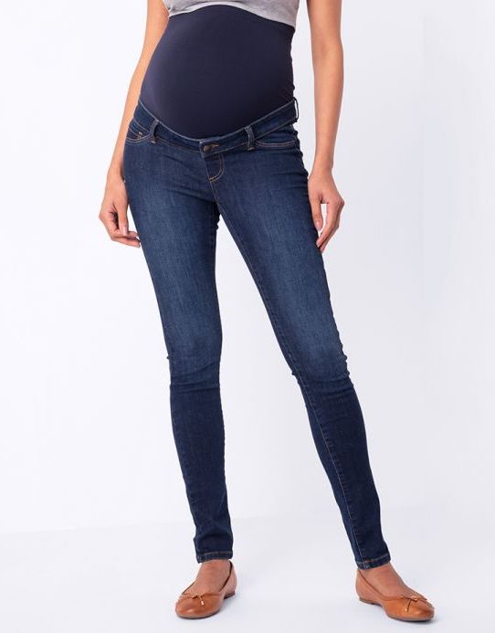 Magic' maternity jeans can GROW up to three sizes to fit baby bump