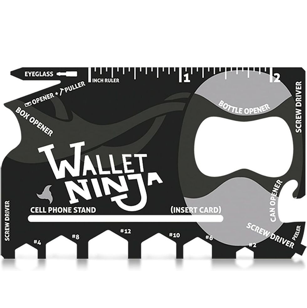 18-in-1 Credit-Card-Size Multitool