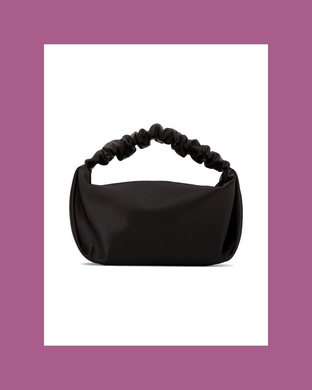 Black Mini Scrunchie Bag