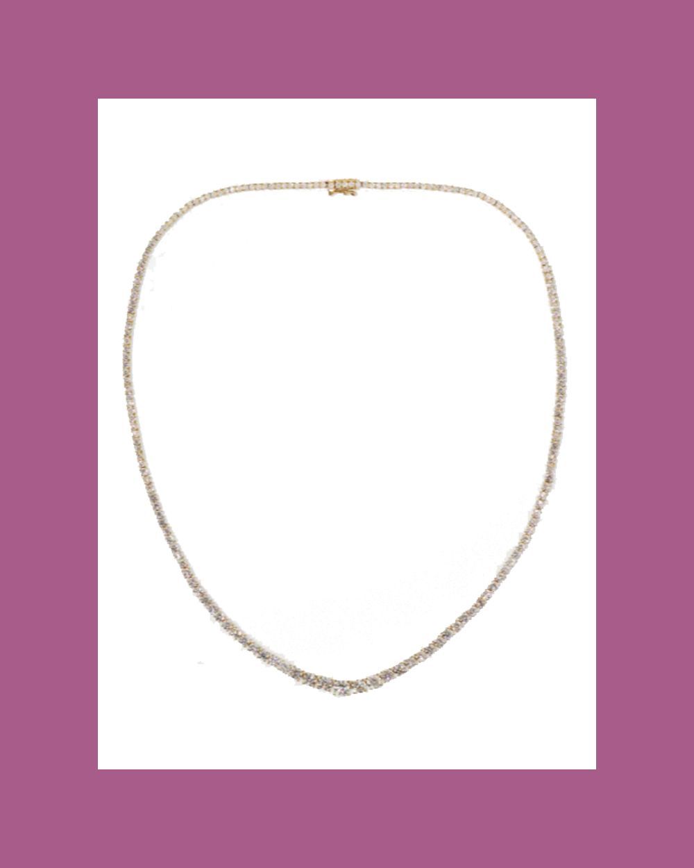 Hepburn 18-Karat Gold Diamond Necklace