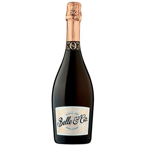 Belle & Co Sparkling Rose Alcohol Free Wine, 75cl
