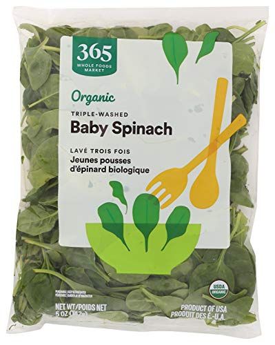 Organic Packaged Baby Spinach