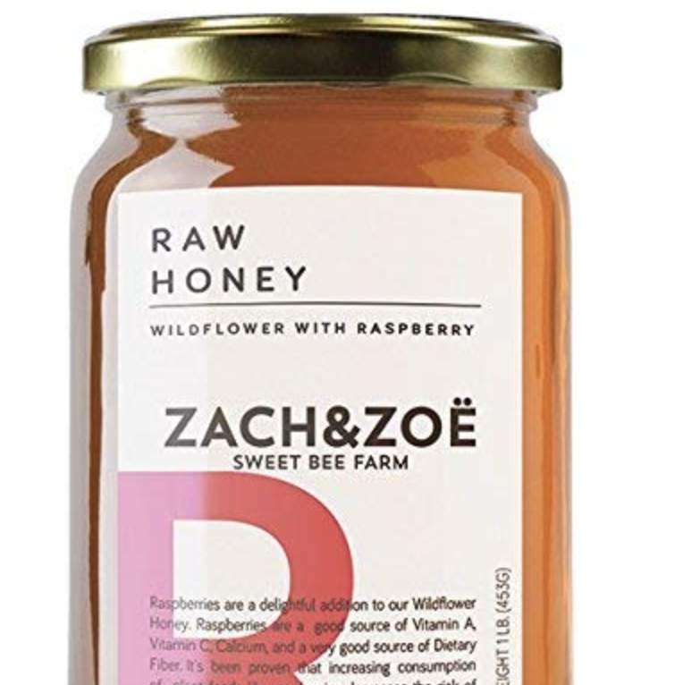 Raw Wildflower Raspberry Honey
