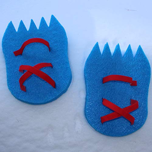 Flexible Flyer Snow Prints Kids Foam Snowshoes