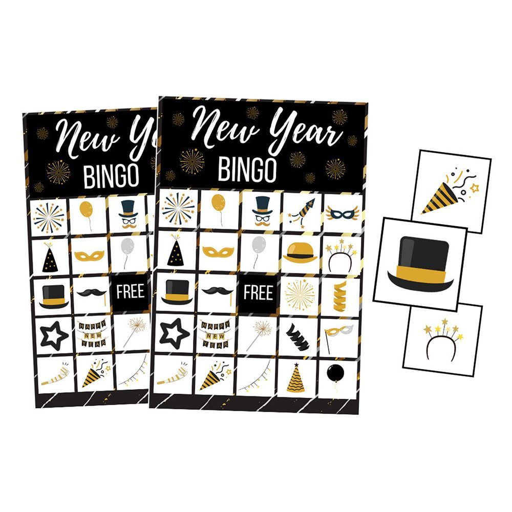 New Year's Eve Bingo Printable Game