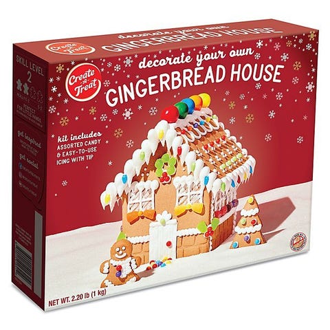 12 Best Gingerbread House Kits - Pre-Assembled Gingerbread Houses to Buy