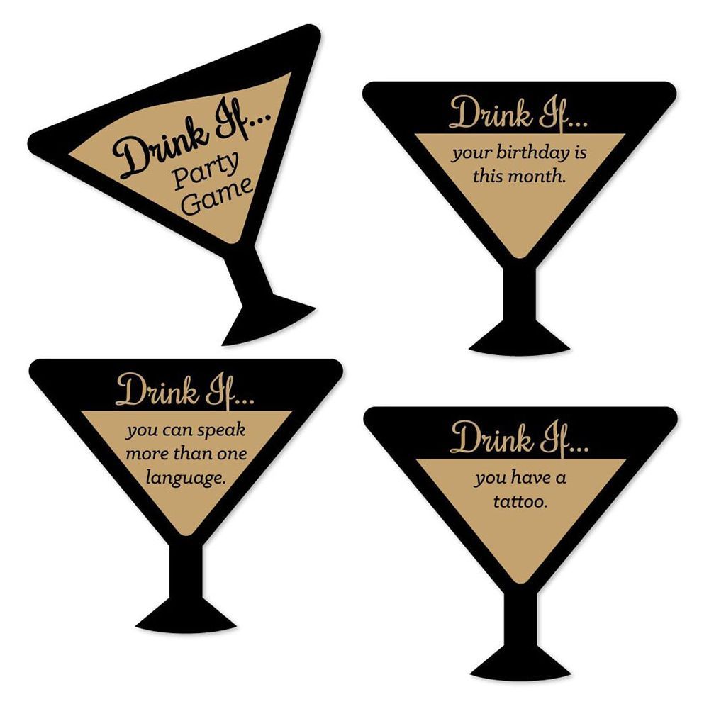 Drink If Game: Martini Glass Edition