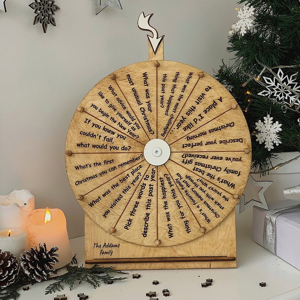 Holiday Spin the Wheel Game