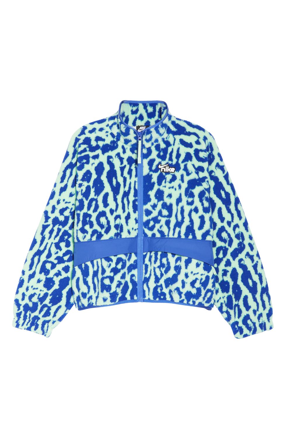 Animal Print Fleece Jacket