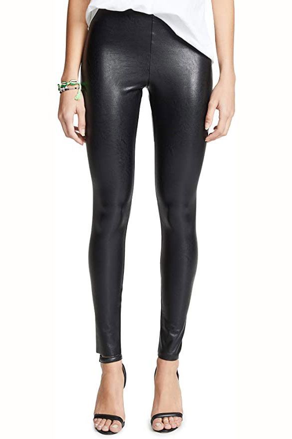 plus size vegan leather pants