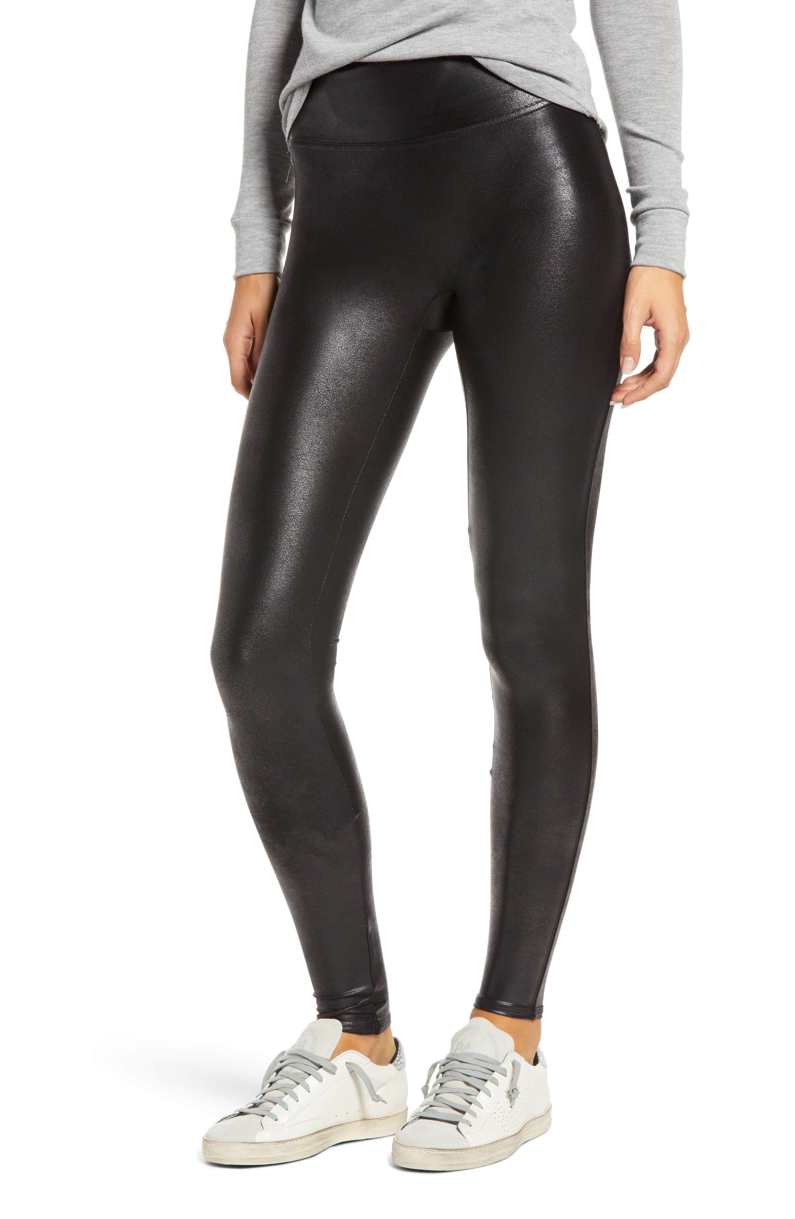 Topshop branded waistband leggings in black | ASOS