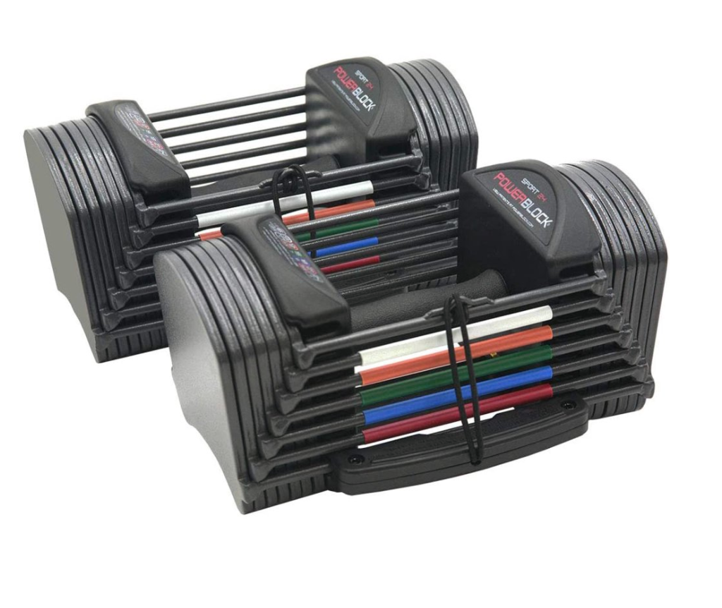 PowerBlock adjustable dumbbells are back in stock but selling out quickly