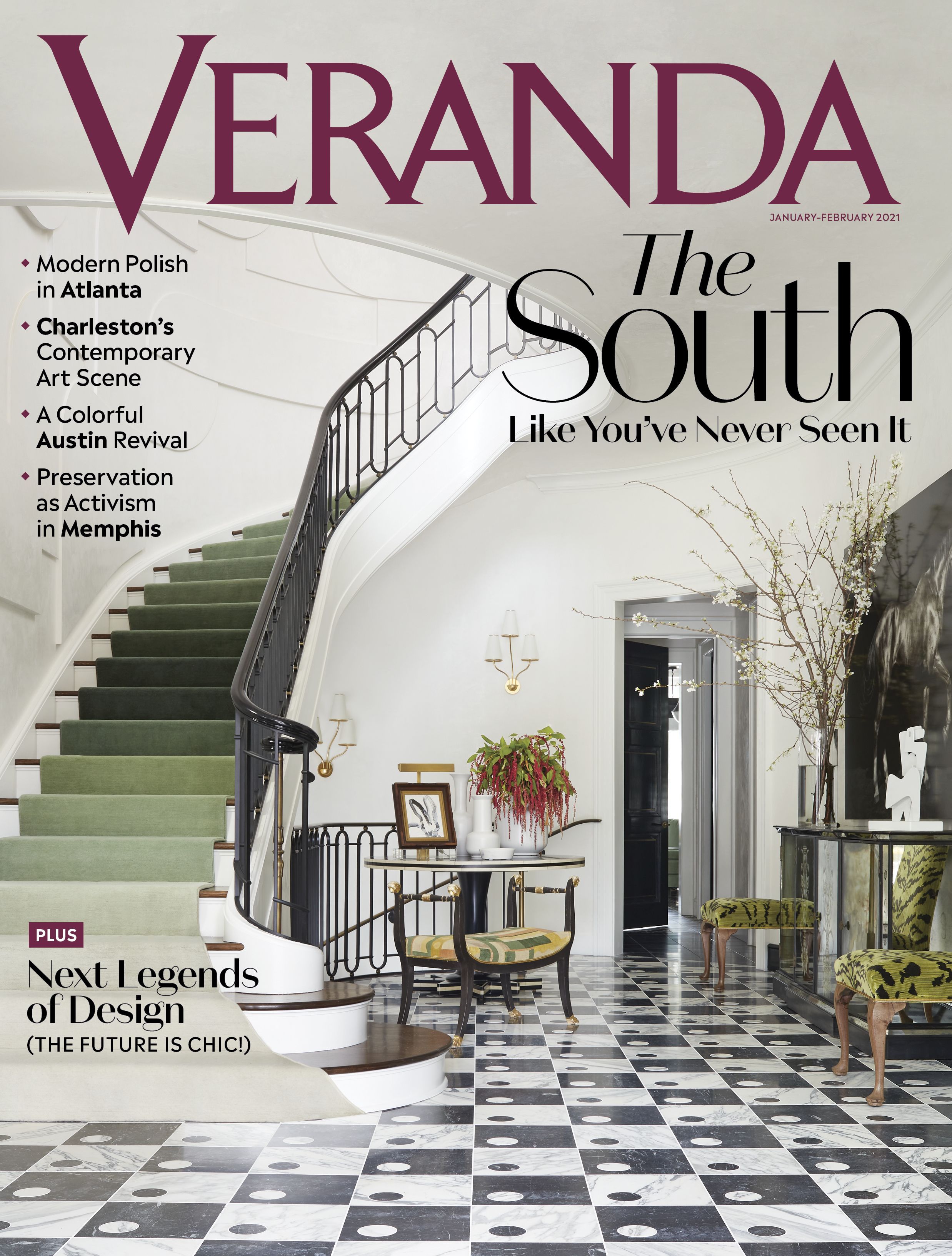 This article originally appeared in the January/February 2021 issue of VERANDA.