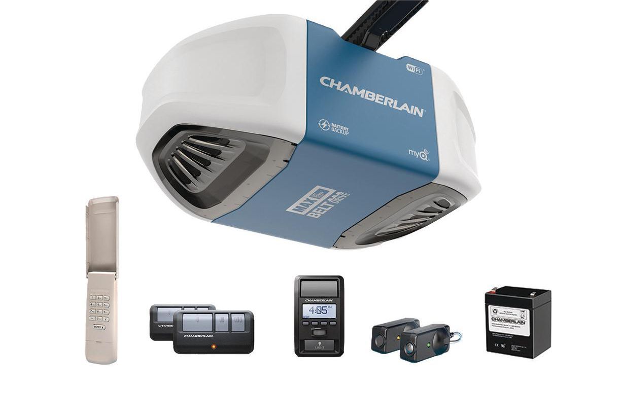 silent garage door openers