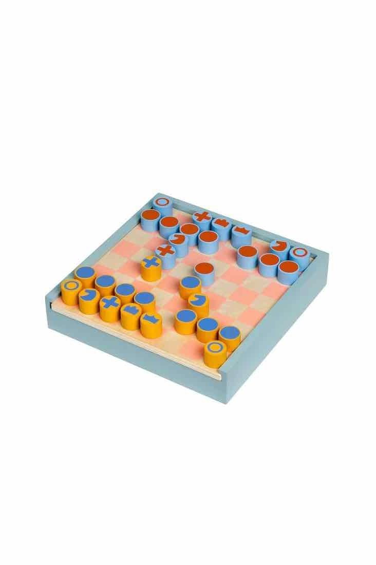 2-in-1 Chess and Checkers Set
