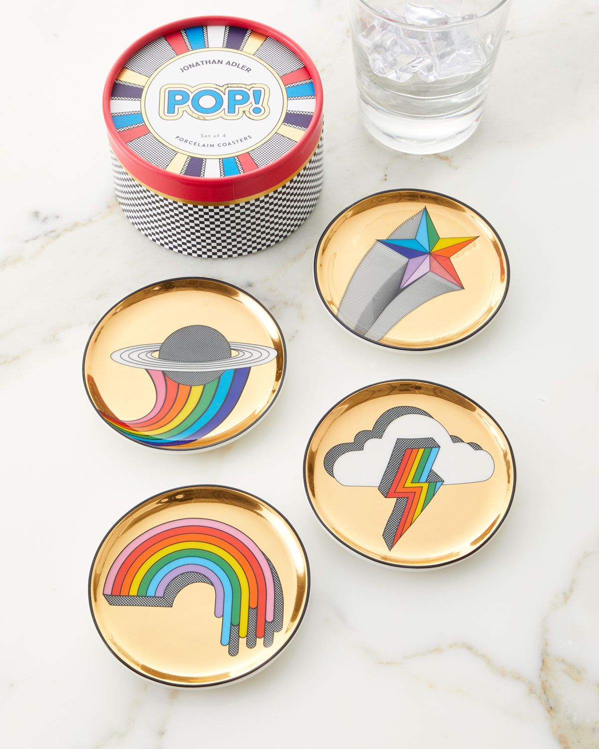 Pop Coasters (Set of 4)
