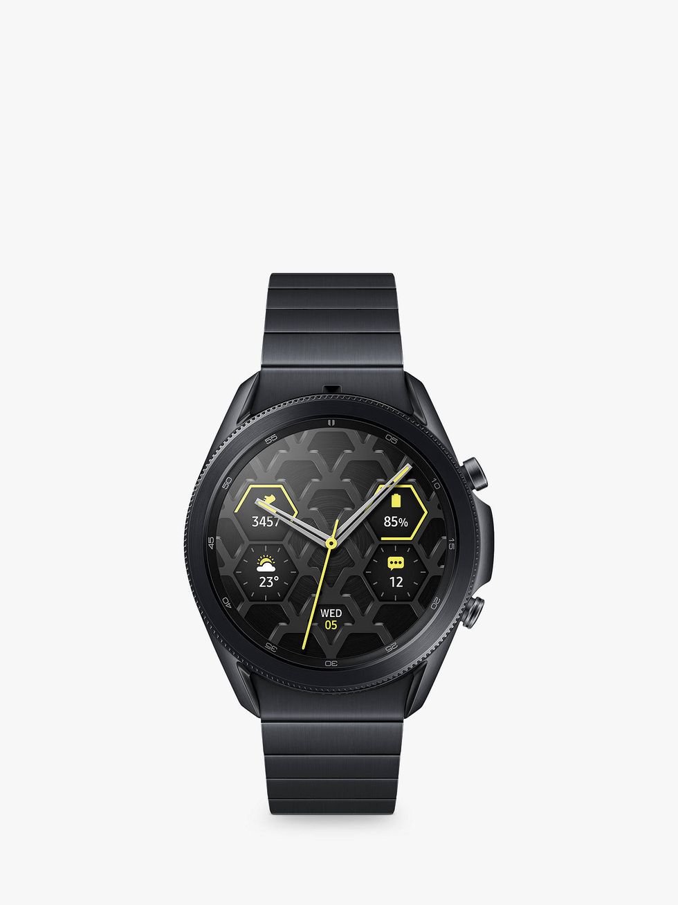 Samsung Galaxy Watch 3, Bluetooth, 45mm, Titanium, Mystic Black