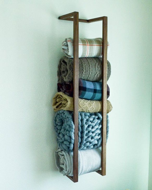 Blanket Wall Rack 
