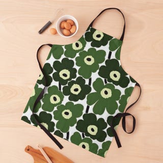 Marimekko Unikko Green Apron