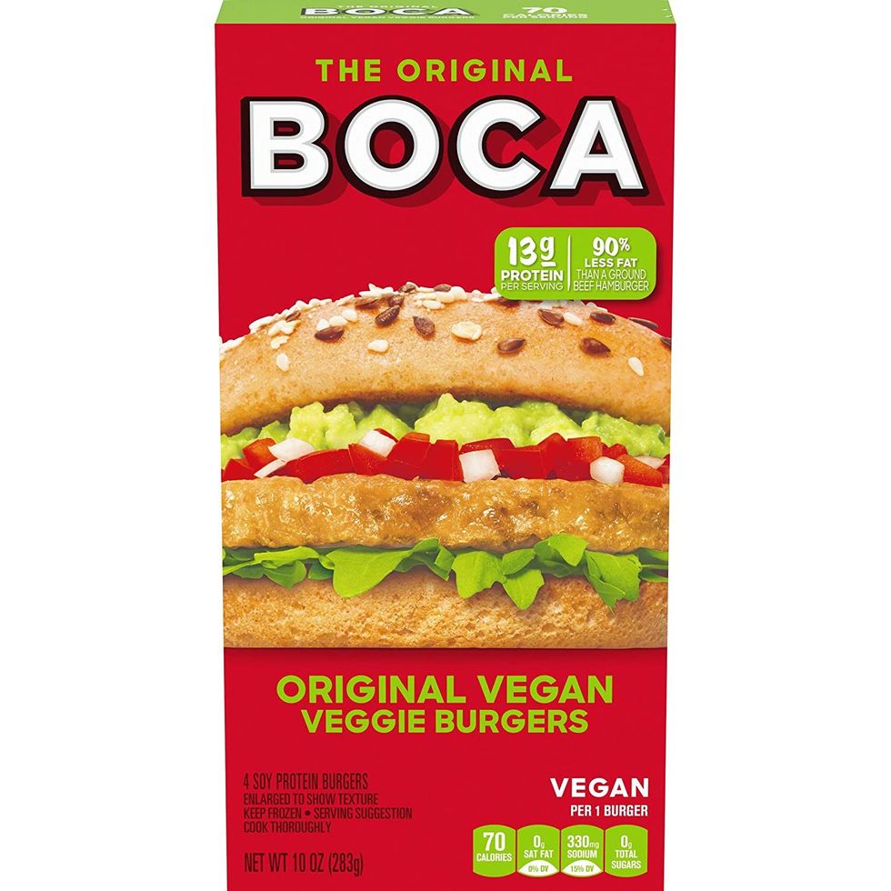 Boca Original Vegan Veggie Burgers, 4-Count
