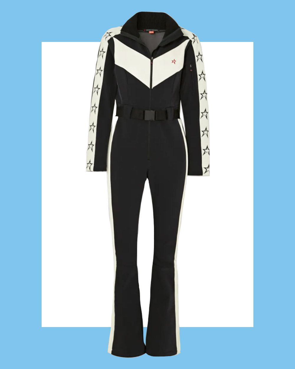 Ryder Belted Two-Tone Ski Suit