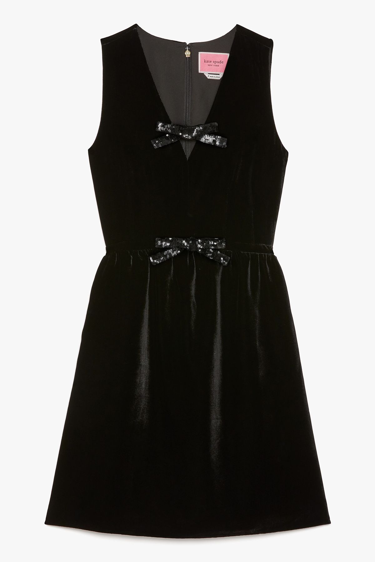 Kate spade velvet outlet dress