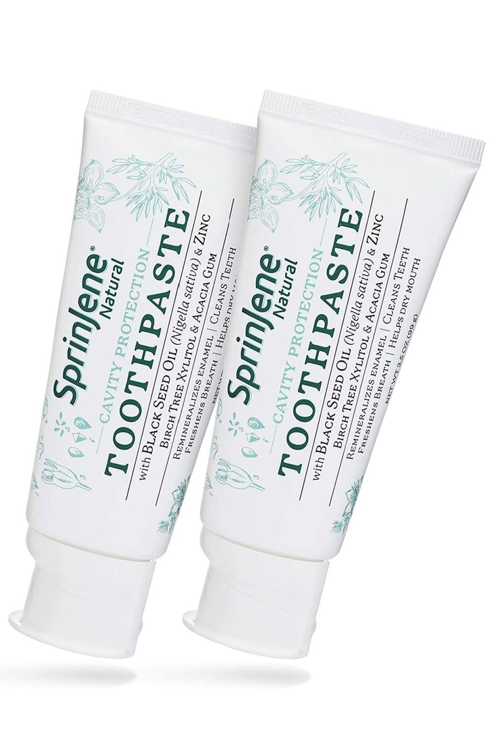 SprinJene Natural Cavity Protection Toothpaste with Fluoride