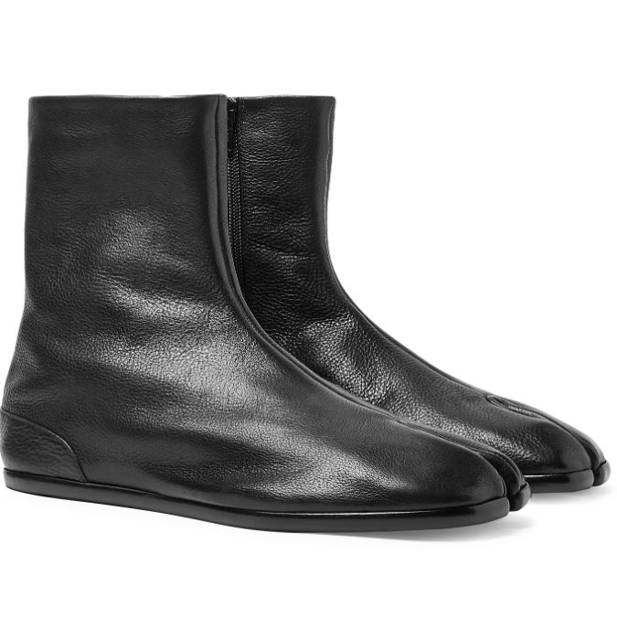 MAISON MARGIELA Tabi Split-Toe Leather Boots