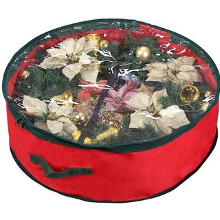 Heavy Duty Premium Christmas Wreath Storage