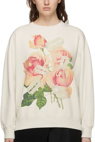 Off-White Rose & Razor Blade Sweatshirt