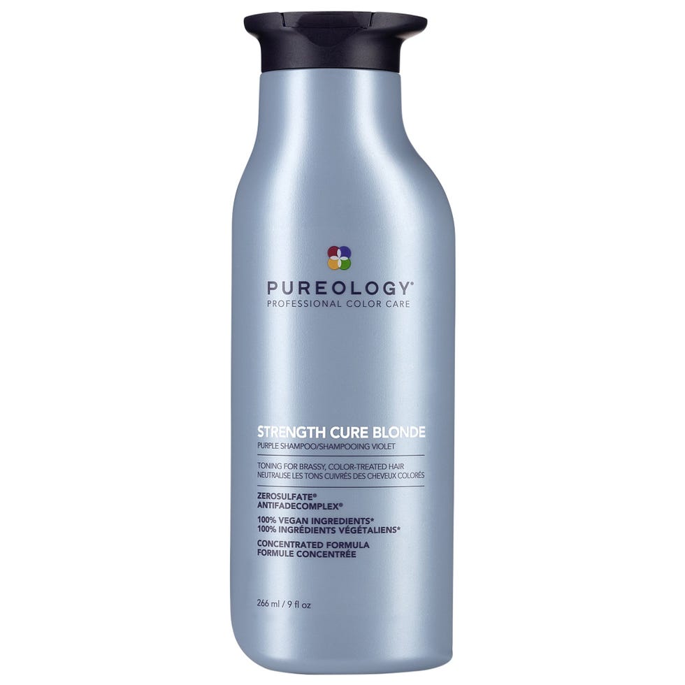 Goldie Locks Brilliant Blonde Purple Shampoo | Hair Shampoo for All Blonde, Lightened, Grey Hair | Shampoo That Significantly Brightens Blonde Hair