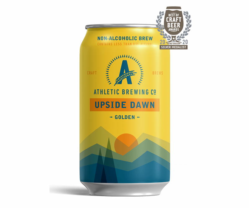Athletic Brewing Co. Upside Dawn Golden Ale 6-Pack